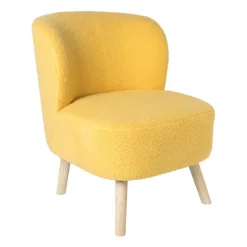 Fauteuil Sita - geel - 69x56x66 cm