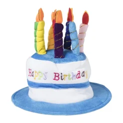 Feesthoed happy birthday - one size