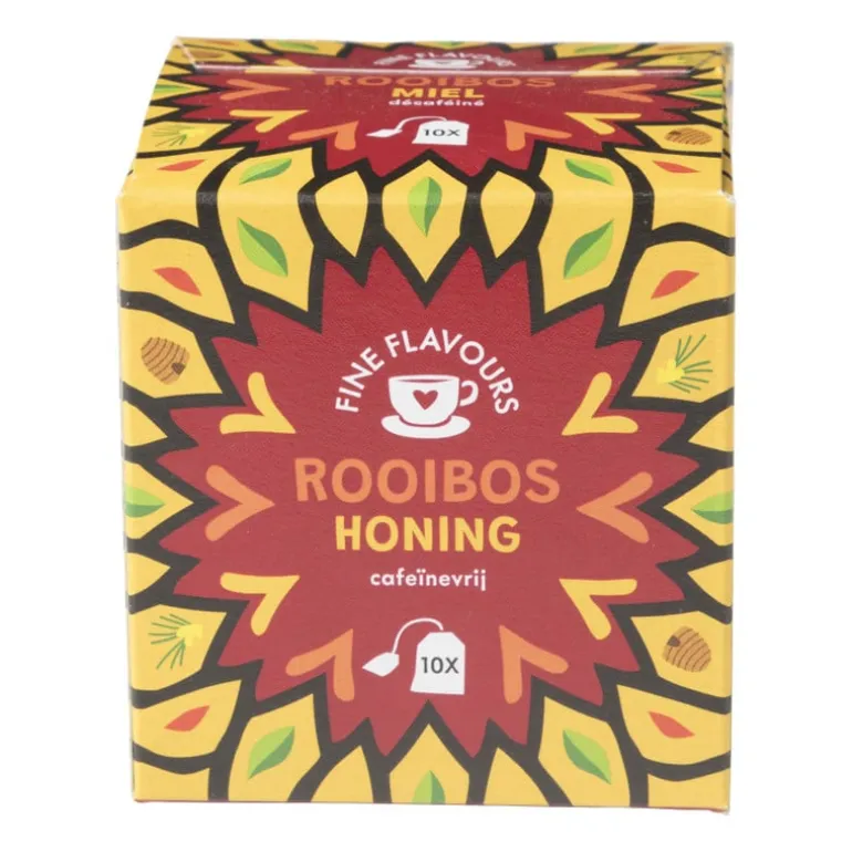 Fine flavours rooibos thee - honing - 10 zakjes
