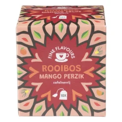 Fine flavours rooibos thee - mango perzik - 10 zakjes