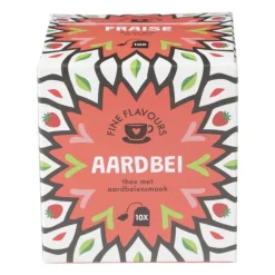 Fine flavours vruchten thee - aardbei - 10 zakjes