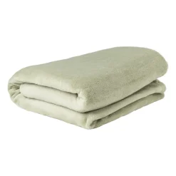 Fleece deken - groen - 200x150 cm