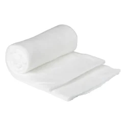 Fleece deken - wit - 160x130 cm