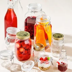 Fles met beugelsluiting giara - 125 ml