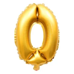 Folieballon - cijfer 0