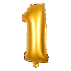 Folieballon XL - cijfer 1 - 60 cm
