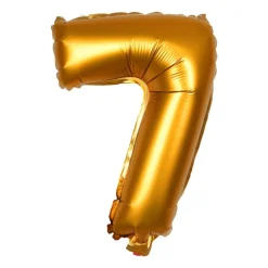 Folieballon XL - cijfer 7 - 60 cm
