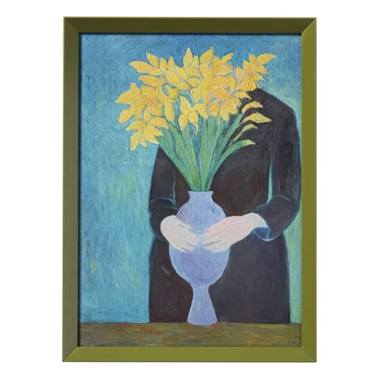 Fotolijst - groen - 13x18 cm