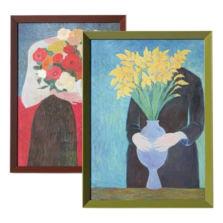 Fotolijst - groen - 13x18 cm