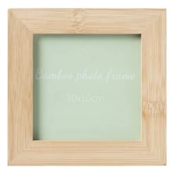 Fotolijst bamboe - 10x10 cm