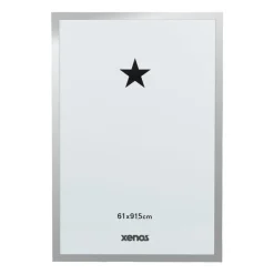 Fotolijst basic - 61x91.5 cm - zilverkeurig