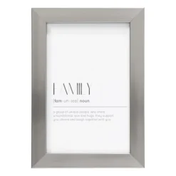 Fotolijst basic - zilver - 10x15 cm