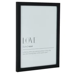 Fotolijst basic - zwart - 21x30 cm