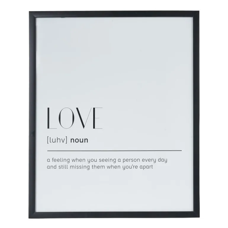 Fotolijst basic - zwart - 40x50 cm