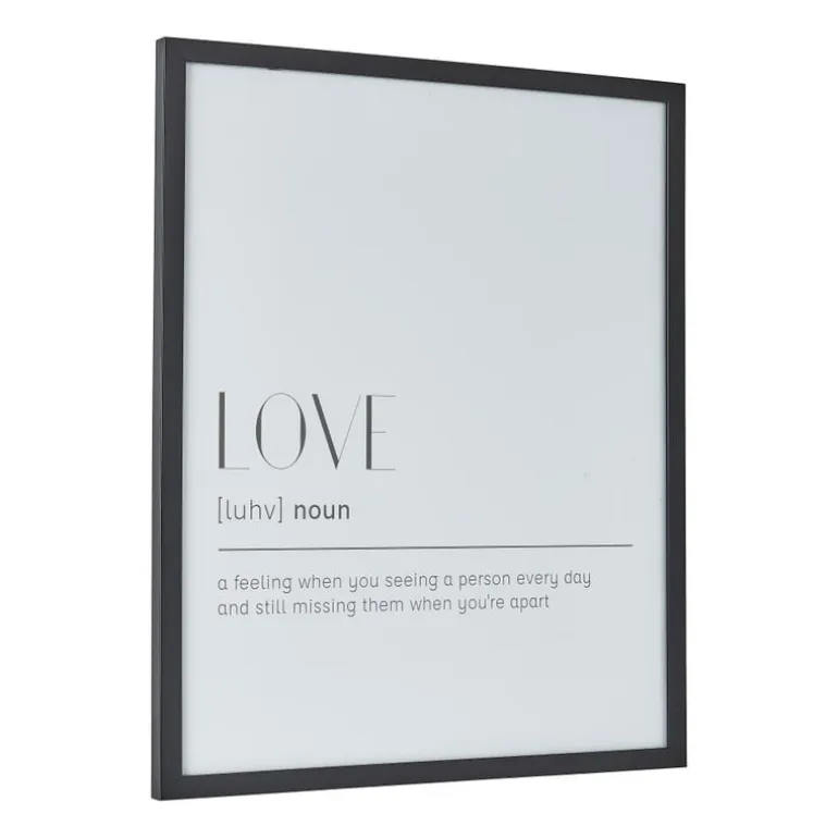 Fotolijst basic - zwart - 40x50 cm