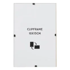 Fotolijst clip frame - glas - 10x15 cm