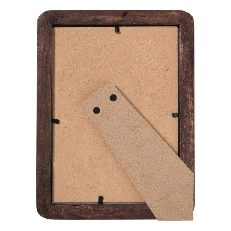 Fotolijst hout groot - bruin - 12.7x17.8 cm