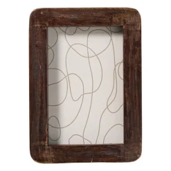 Fotolijst hout klein - bruin - 10x15 cm