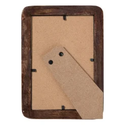 Fotolijst hout klein - bruin - 10x15 cm