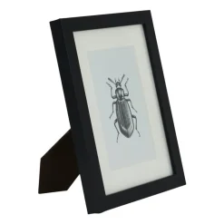 Fotolijst met passe partout - zwart - 10x15 cm