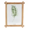 Fotolijst met rotan frame - 21x30 cm