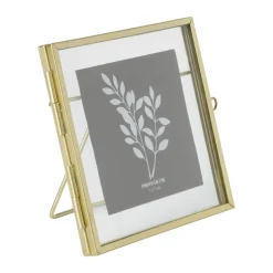 Fotolijst mini - goudkleurig - 10x10 cm