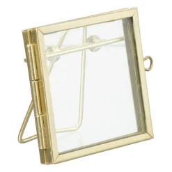 Fotolijst mini - goudkleurig - 6x6 cm