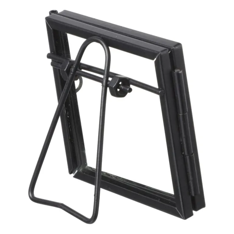 Fotolijst mini - zwart - 6x6 cm