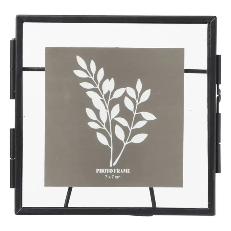 Fotolijst mini - zwart - 10x10 cm