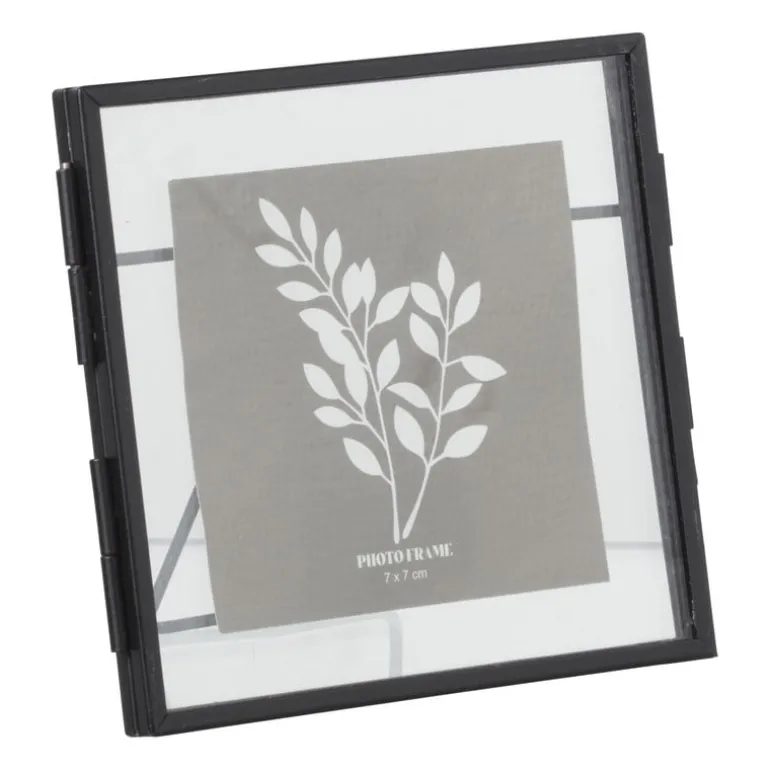 Fotolijst mini - zwart - 10x10 cm