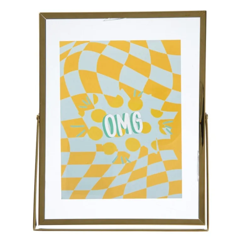 Fotolijst staand - goud - 18x23 cm