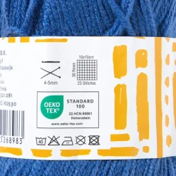 Garen acryl - blauw - 100 gram - 240 meter