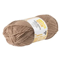 Garen acryl - bruin - 100 meter
