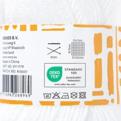 Garen acryl - wit - 100 gram - 240 meter