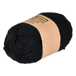 Garen acryl - zwart - 100 gram - 250 meter