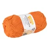 Garen katoen - oranje - 50 gram - 125 meter
