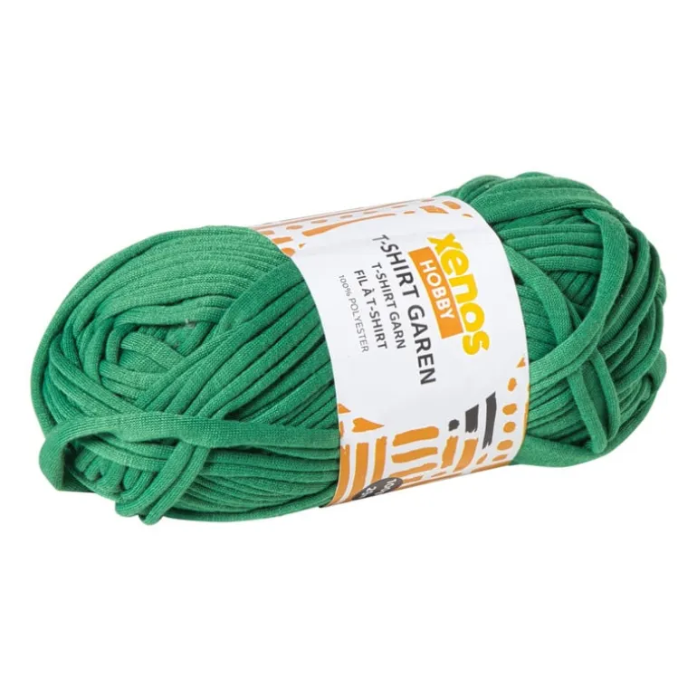 Garen t-shirt - groen - 100 gram - 29 meter