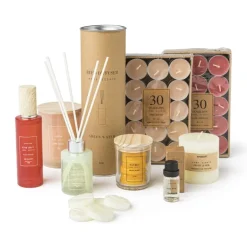 Geurtheelichten - dark hibiscus - set van 30