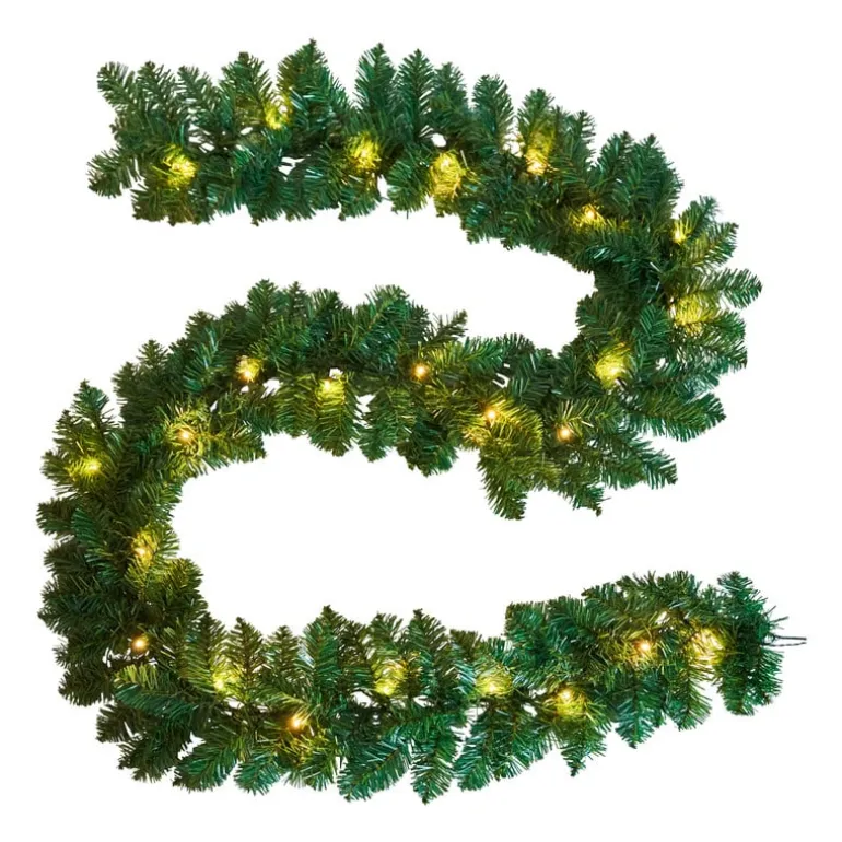 Guirlande met verlichting - 270 cm