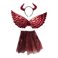 Halloween heks/duivel - kids - one size