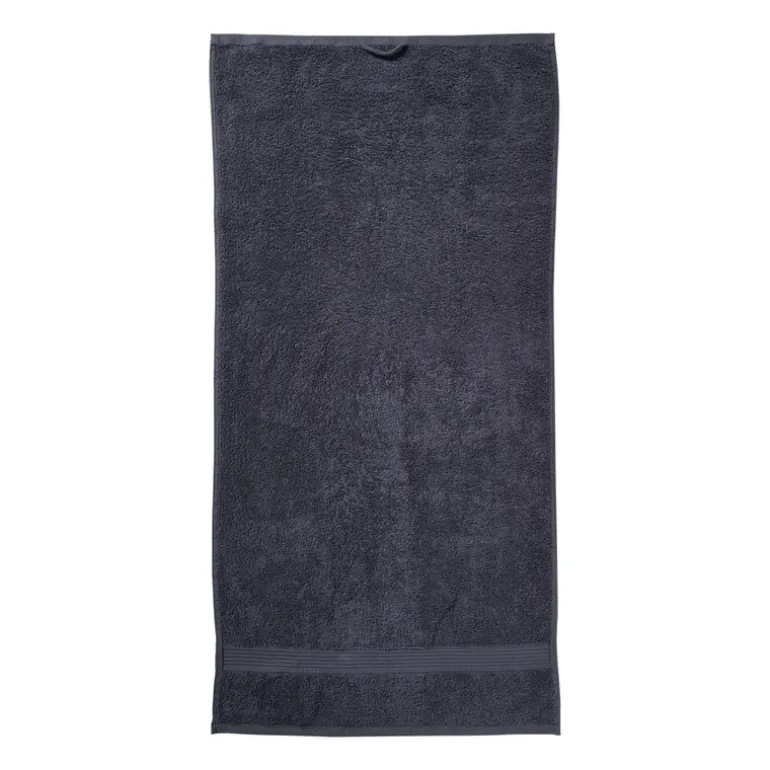 Handdoek - grijs - 50x100 cm