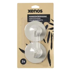 Handdoekhaken - beige - set van 2