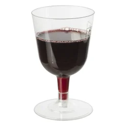 Herbruikbare wijnglazen - 6 stuks - 160 ml