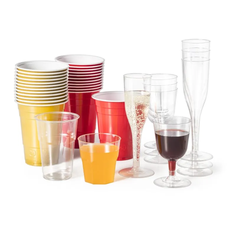 Herbruikbare wijnglazen - 6 stuks - 160 ml