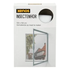 Hordoek voor kozijn - wit - 130x150 cm