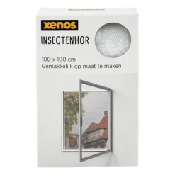 Hordoek voor kozijn - wit - 100x100 cm