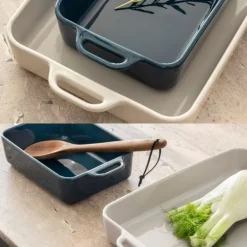 Hugo Kennis ovenschaal small - blauw - 5.1x27.4x16 cm