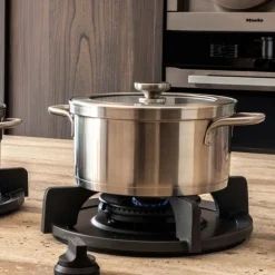 Hugo Kennis pannenset inclusief deksel met afgietsysteem - set van 5