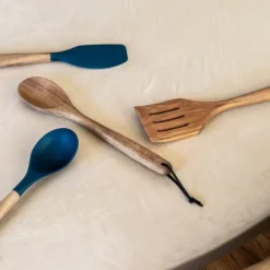 Hugo Kennis pollepel - acaciahout - 30x6x1.8 cm