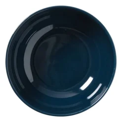 Hugo Kennis schaal - blauw/wit - ø15 cm